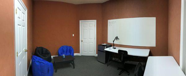 Our office space after moving in.