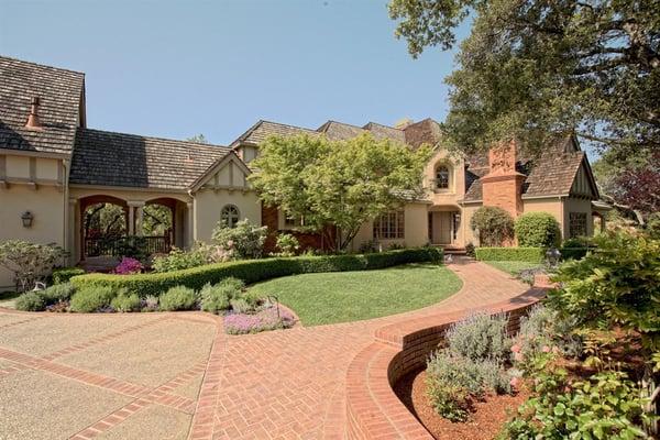 We have cleaned the windows and gutters at this home in Atherton for 2 different owners.