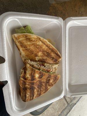 Chicken Bacon Ranch Panini