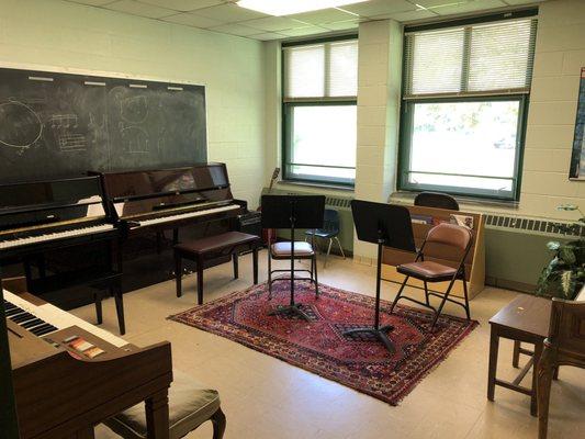 Northern Westchester Music classroom