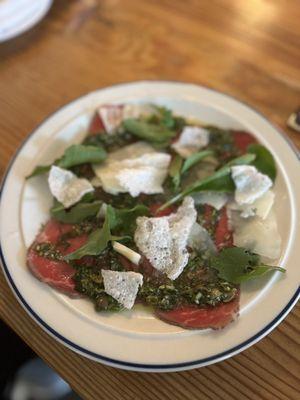 Beef Carpaccio. Arguably the best thing I have eaten in 2023... and I'm not really a carpaccio gal.