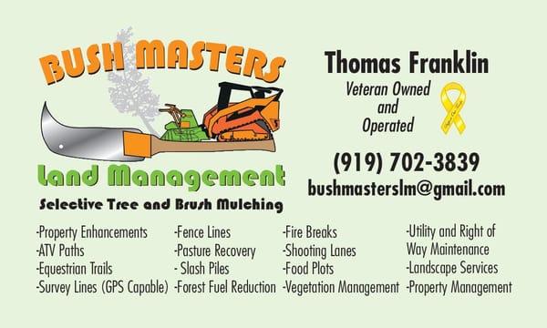 Bush Masters Land Management