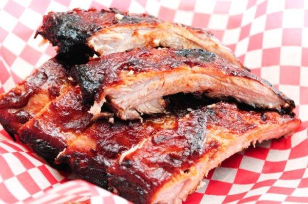 Smoked Ribs falling off the bone