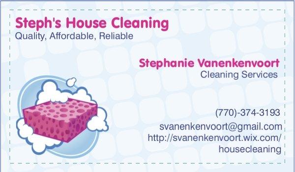 We do it all! Laundry, organizing, anything and everything that involves cleaning the home!