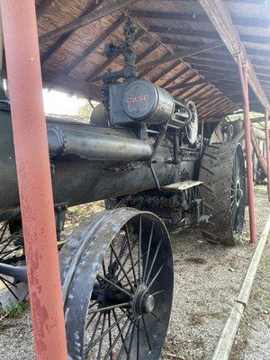 Old case tractor