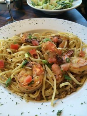 Shrimp scampi!