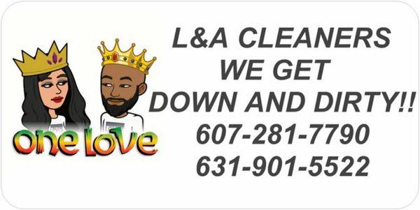 We are a husband and wife team in the cleaning business for 10+ years!  We are advertised on homeadvisor with 5 star reviews