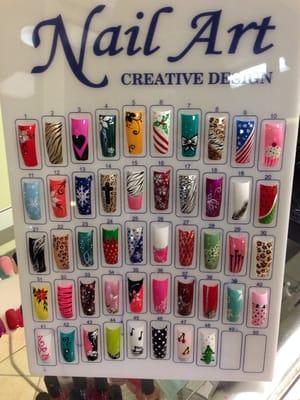 Amy's creative nails designs.