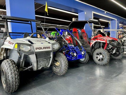 Youth UTV's & Go-Karts