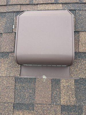 Roof vent repair