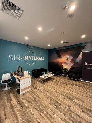 Sira Naturals Needham Medical Use Cannabis Dispensary Waiting Room