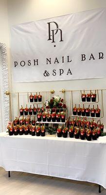 The soft opening of Posh Nail Bar & Spa, located inside the plaza of Blackhawk Plaza.