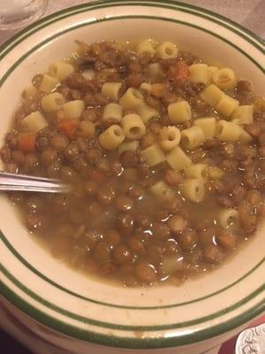 Lentil soup