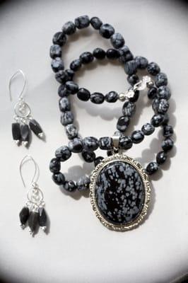 Snowflake Obsidian Items