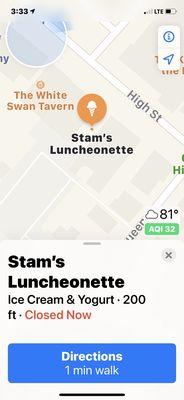 Stam's Luncheonette