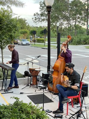 Live Music on the Sidewalk