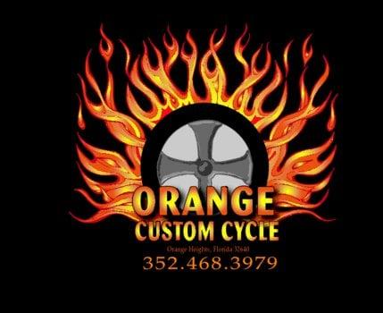 Orange Custom Cycles