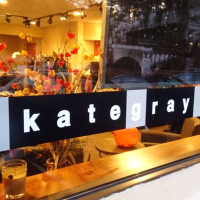 Kate Gray Logo Window