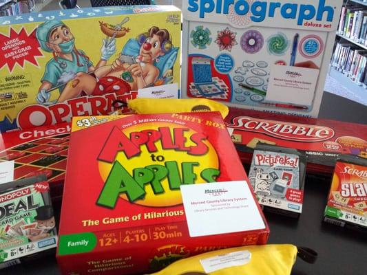 Boardgames to play in the Library