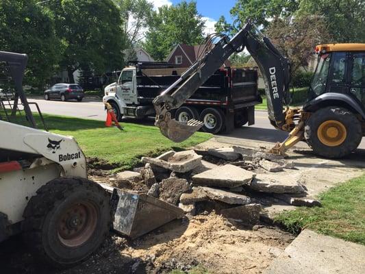 Driveway Removal