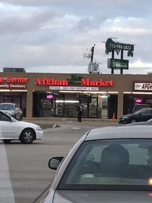 Market outside view!