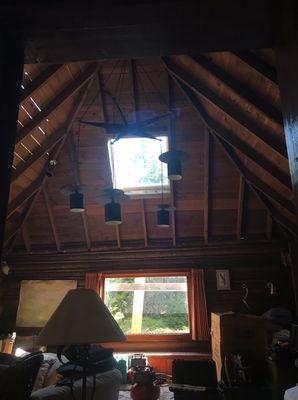 Skylight installed on Sutton Island in Maine by AMS Contracting Crew!