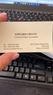 Edward Chiang CPA