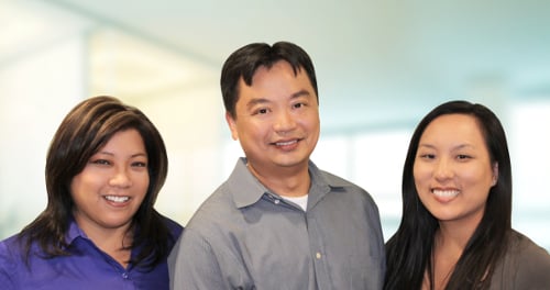 Dr. Joanne Young, Dr. Andrew Tran, Dr. Christine Ahn