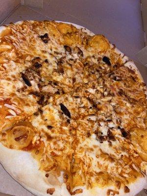 Chicken Wing Pizza