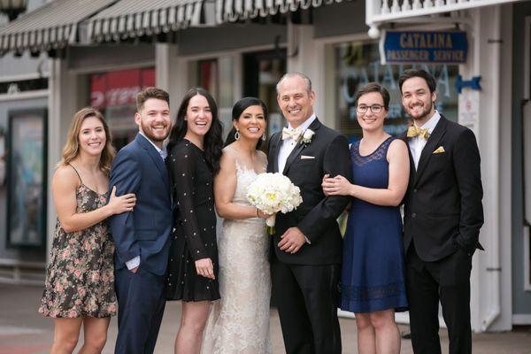 My 5 kids celebrate marriage to Gloria