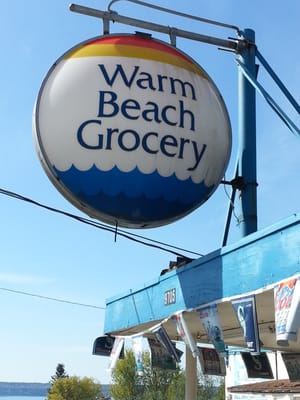 Warm Beach Grocery - local mom and pop corner store.