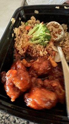 Orange chicken