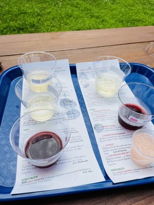 3 wine samples