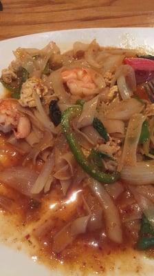 their "drunken noodles"