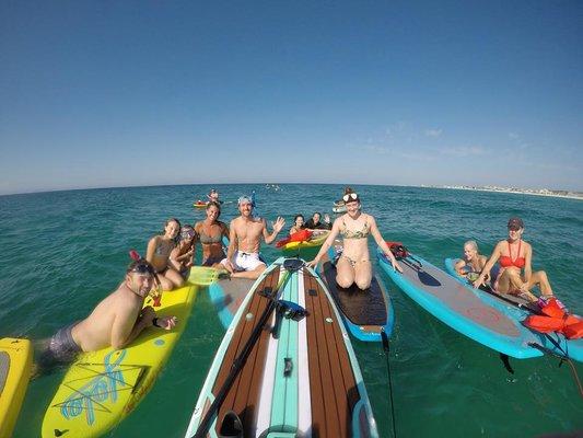 Snorkeling the reef this past summer!