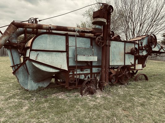 Old farm equipment