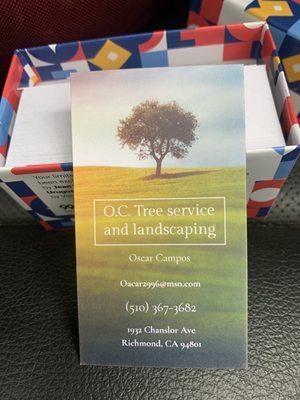 O C Tree Service and Landscaping