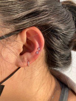 Double MIDI piercing