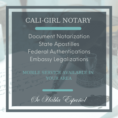 Cali-Girl Notary,SVCS