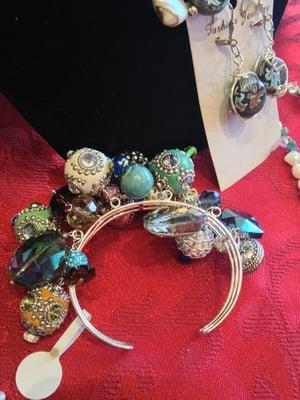 Bauble-y bracelet, love, $65