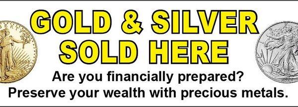 Preserve wealth with gold & silver.