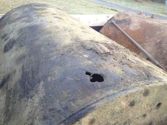 Oil Tank Removal.....Underground, Above Ground and Basements Leaking Oil Tanks