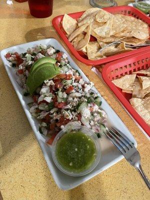 Shrimp ceviche