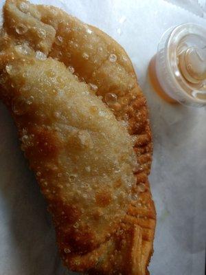 Holy mother their crab empanadas are the shiznit!