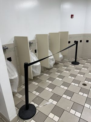 Urinals out of order for months