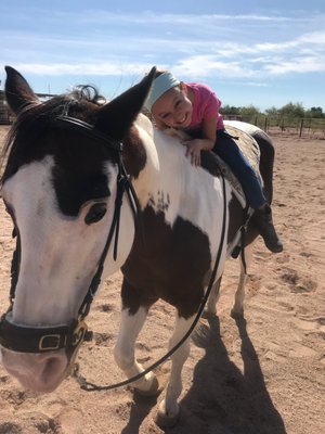 Child with Lucky