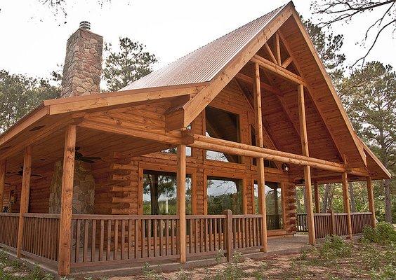 Saxon custom log homes