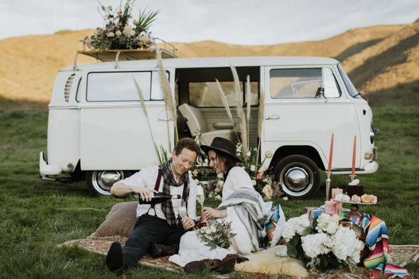 Elopement wedding and picnic photo tours in san Francisco.