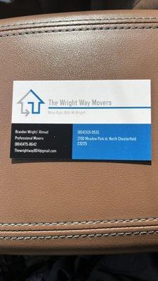 The Wright Way Movers