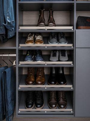 Naples Custom Shoe Rack